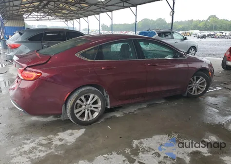 2015 Chrysler 200 Limited from USA, damaged, VIN 1C3CCCABXFN615354